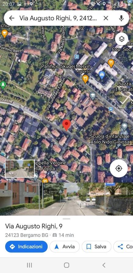 Villetta Rossini Appartamento Da Condividere Con Me Luciano Servizio Ospiti Taxi Driver Navetta No Wifi 2 Camera Da Letto Per 5 Persone Valbrembo Zewnętrze zdjęcie